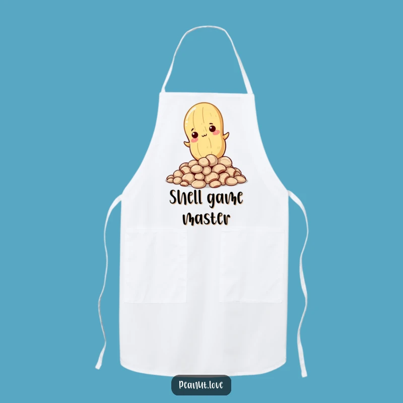 Funny Determined Peanut Climbing Apron - Chef's Hilarious Journey Gear
