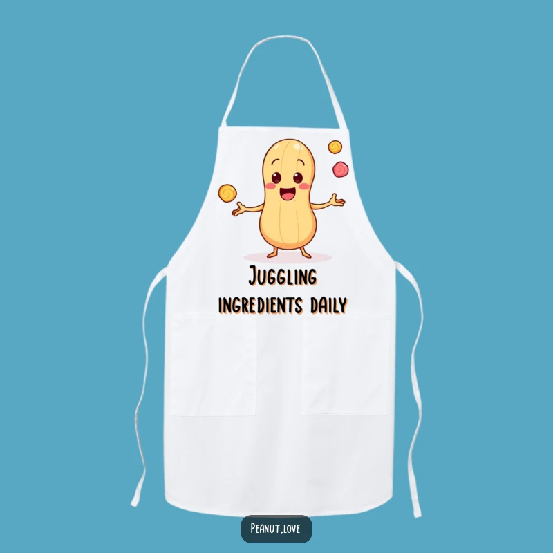 Kitchen Sweetness Funny Apron - Peanut Candy Juggler