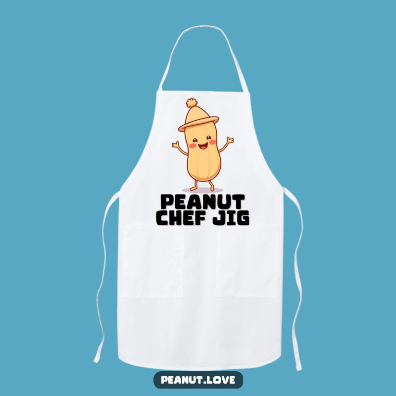 Funny Peanut Jig Apron: Character Chef Wear, Hilarious Funny Gift