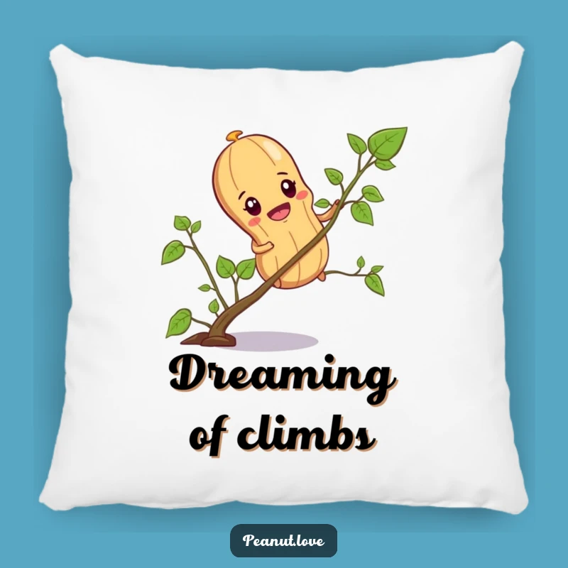 Funny Determined Peanut Pillow: Cozy and Hilarious Comfort for Ambitious Souls