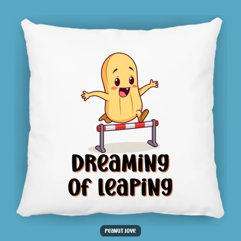 Funny Peanut Hurdler Pillow: Comfy & Cheerful Character, Best Funny Gift