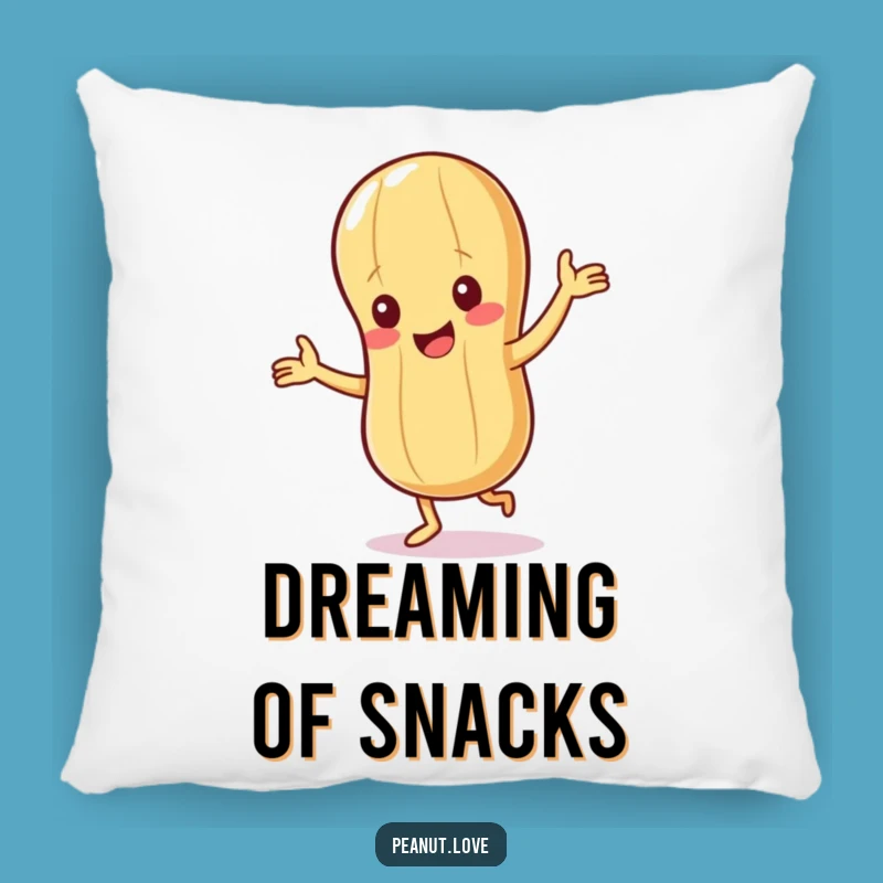 Funny Peanut Pillow: Soft Giggling Character Cushion for Coziness