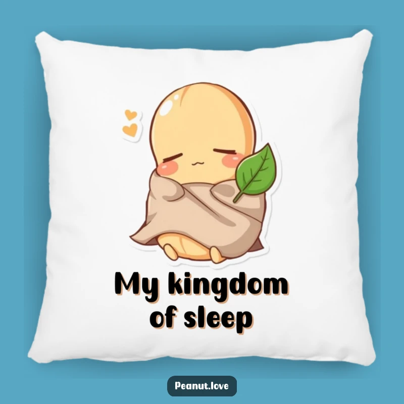 Funny Peanut Sleep Pillow: Cozy Dreams - A Delightful Funny Gift for Comfort!