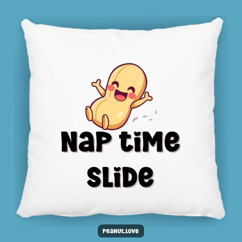 Funny Peanut Slider Pillow: Comfy & Gleeful Character, Best Funny Gift