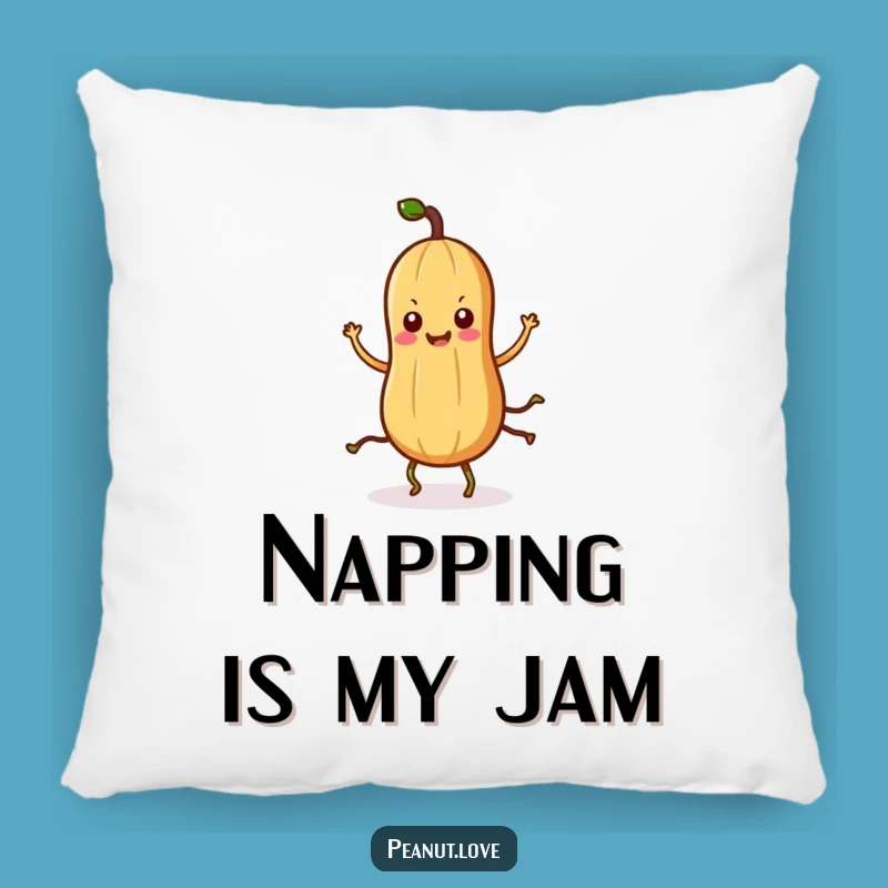 Cozy Funny Kawaii Peanut Pillow: Silly Dancing Rooted Nut Cushion, Sweet Funny Gift