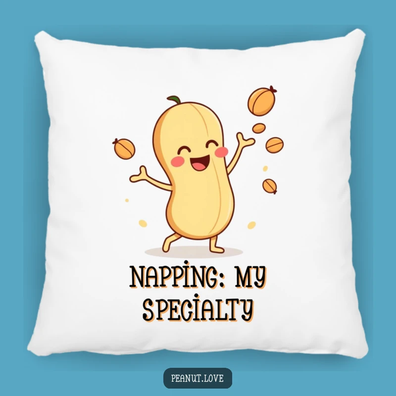 Funny Peanut Juggler Pillow: Cozy and Hilarious Comfort for Playful Minds