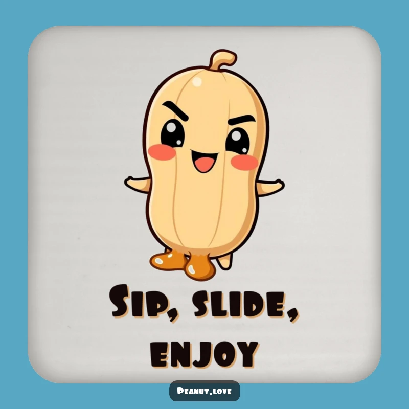 Sweet Slide Funny Coaster - Caramel Peanut Protection