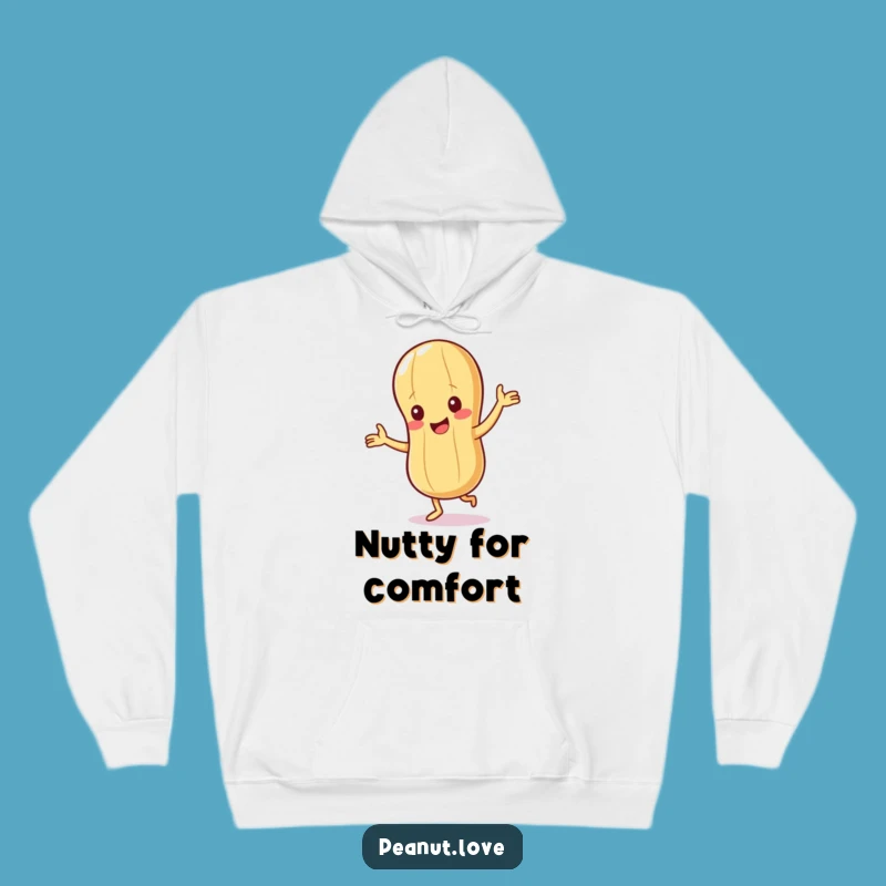 Funny Peanut Hoodie: Cozy Giggling Character Sweatshirt for Fun