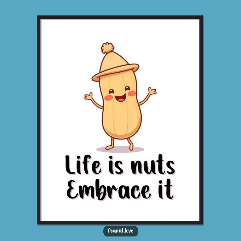 Free Printable Peanut Jig Art - Cheerful Downloadable Decor!