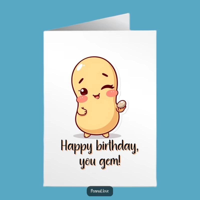 Free Printable Witty Birthday Card - Funny Downloadable Gem Gift!
