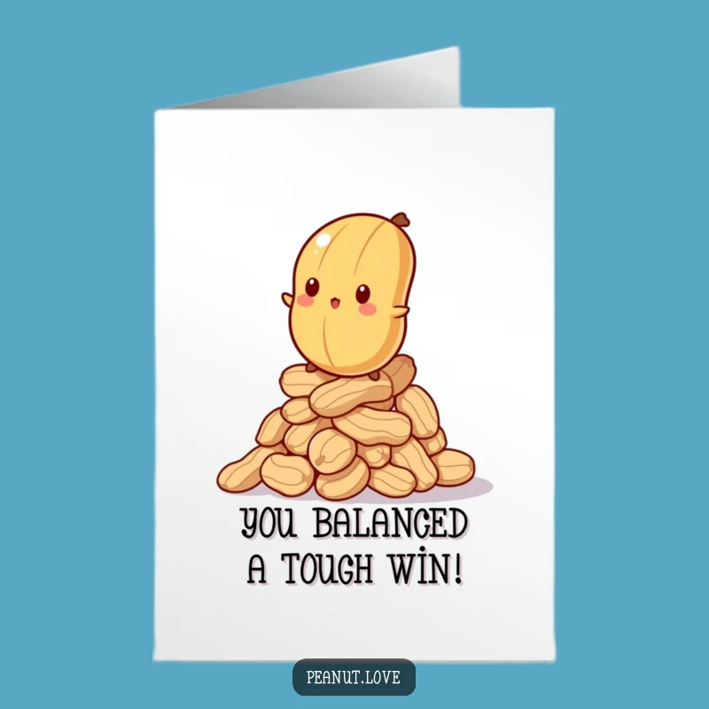 Free Printable Congrats Card: Peanut's Triumph, Comedic Downloadable Gift!