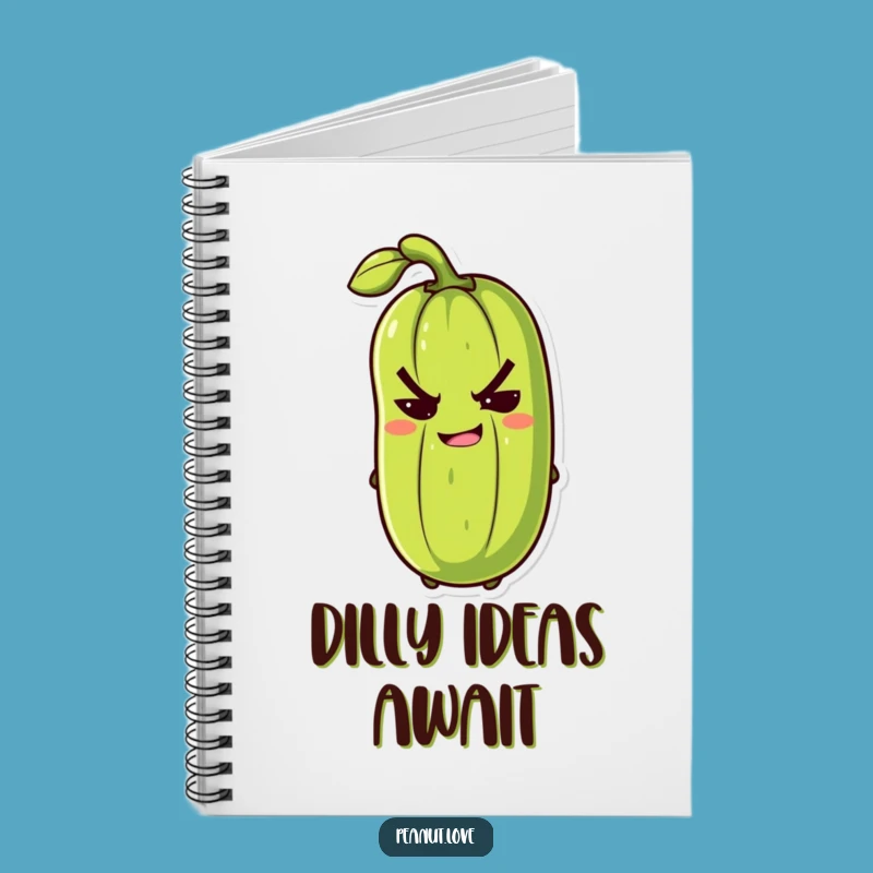 Funny Winking Pickle Notebook: Jot Down Your Cheeky Thoughts