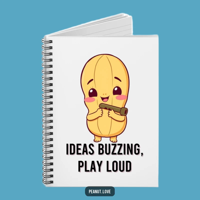 Musical Ideas Funny Notebook - Peanut Kazoo Journal