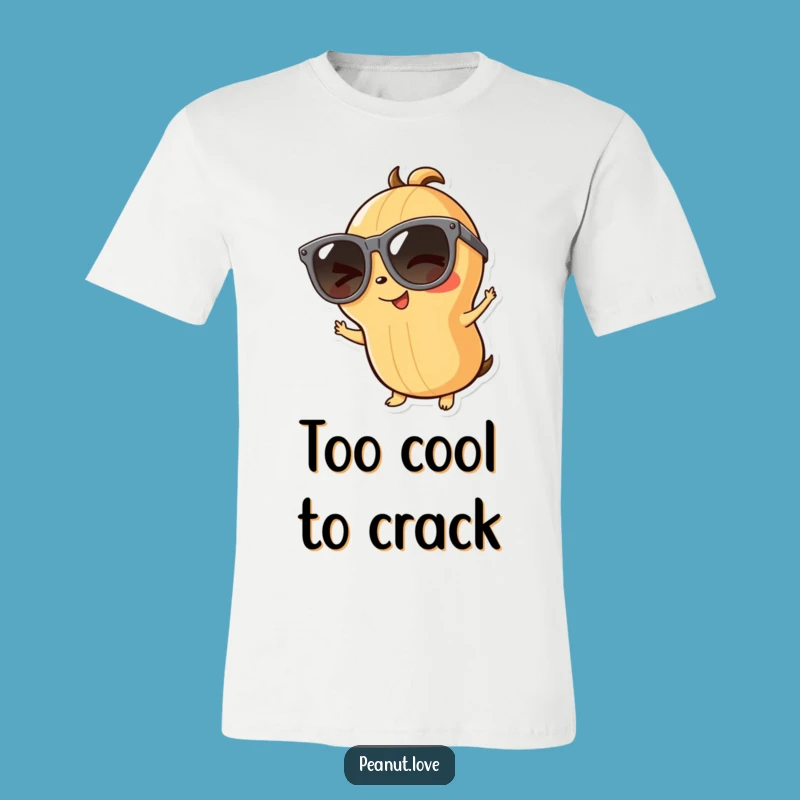 Funny Playful Peanut T-Shirt - Wink and Go: An Awesome Funny Gift