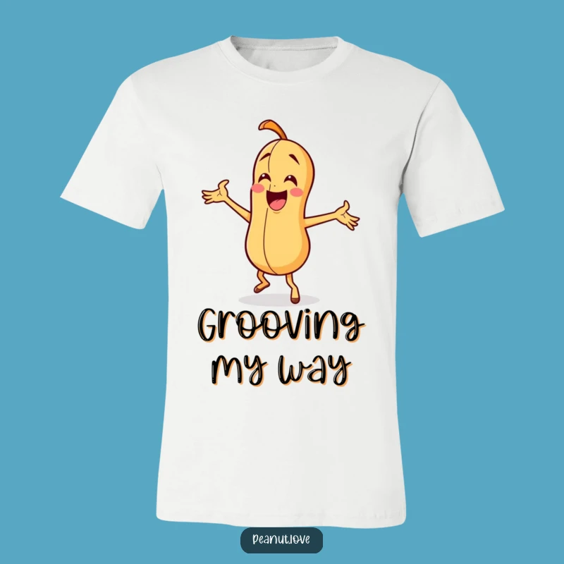 Funny Dancing Peanut T-Shirt - Express Your Moves with Humor