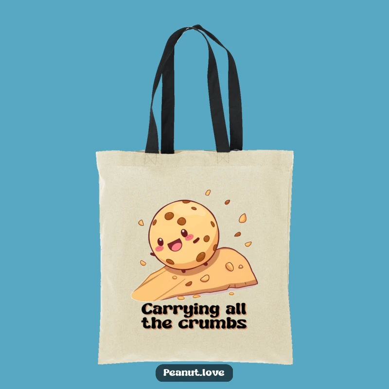Funny Cookie Rolling Tote Bag: Carry Your Laughs and Goods in Style