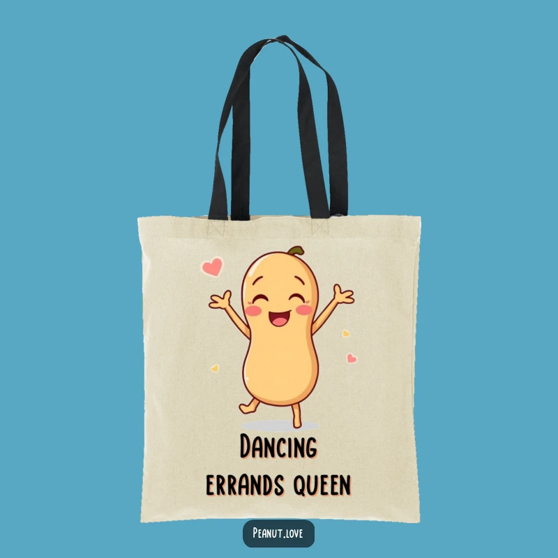 Funny Peanut Dance Tote Bag: Joyful Grooves - The Ultimate Funny Gift for Outings!